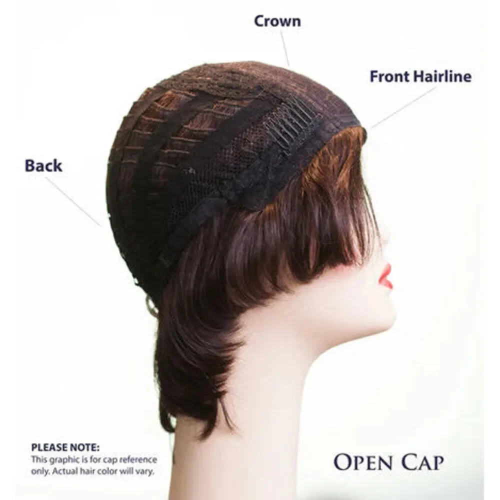 Freeda Wigs Katrina Blonde With Highlights Multi-Directional Skin Top Size M